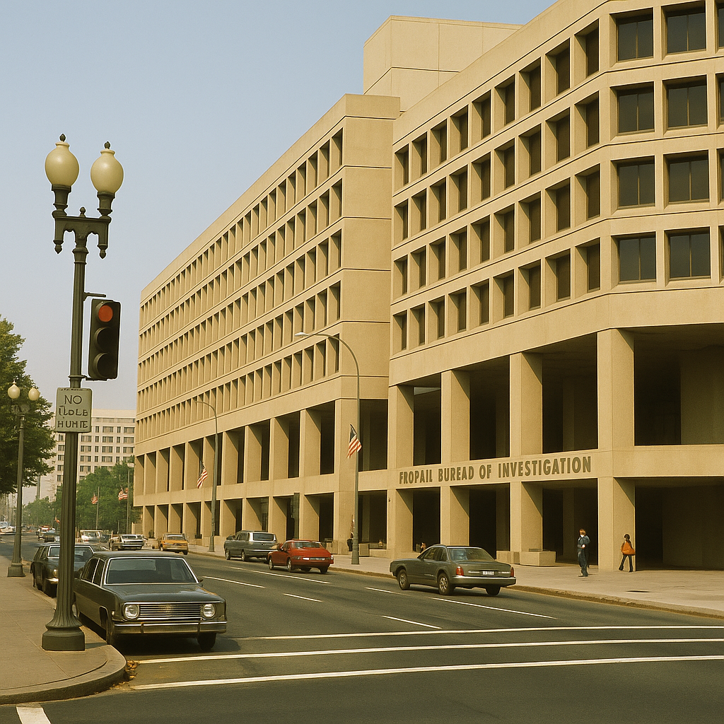 FBI Headquarters, circa 1970