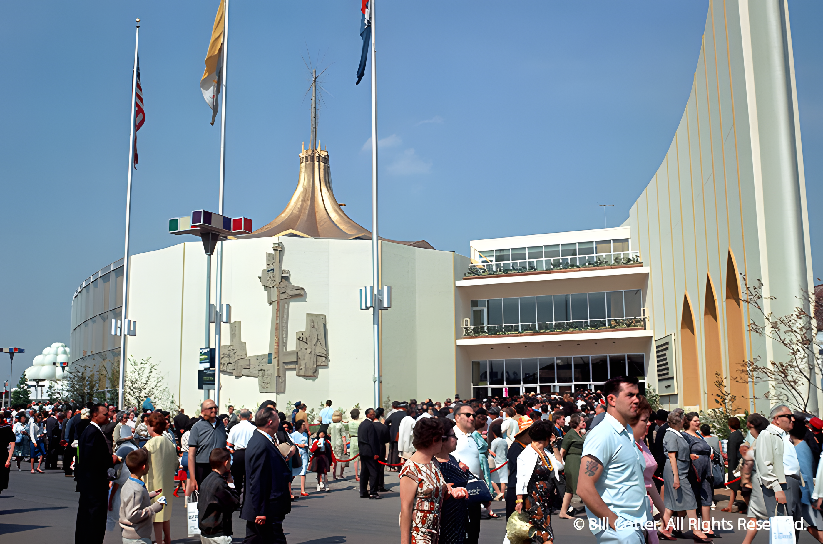 Vatican Pavilion exterior at 1964 World's Fair